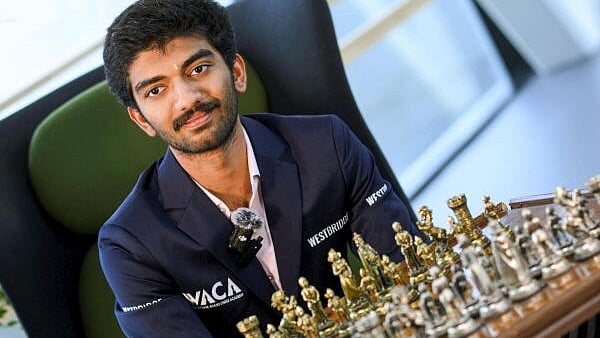 <div class="paragraphs"><p>World Chess Champion D Gukesh in Stavanger, Norway, ahead of the Norway Chess 2025 tournament.</p></div>