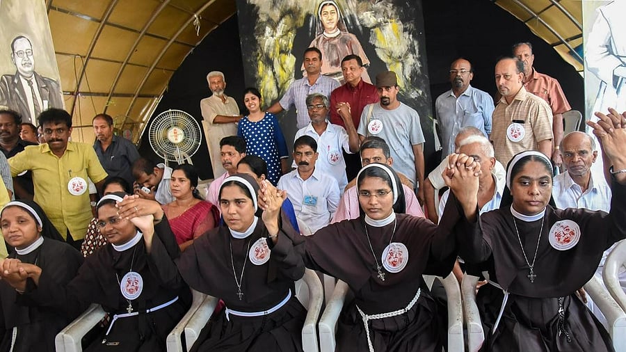 <div class="paragraphs"><p>A group of nuns, led by Sister Anupama, had fought on behalf of the victim nun who had accused Mulakkal of raping her multiple times.</p></div>