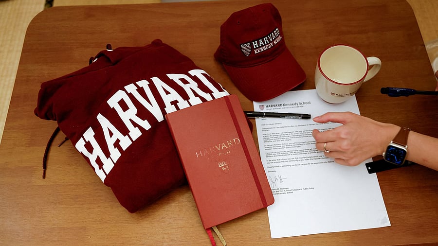 <div class="paragraphs"><p>A Harvard hat, mug, hoodie and an admission letter to Harvard University. Image for representational purposes.</p></div>