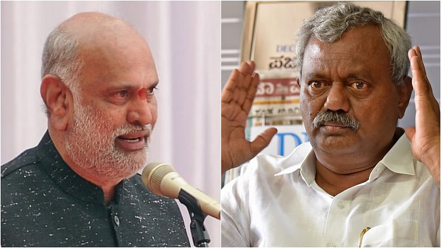 <div class="paragraphs"><p>A Shivaram Hebbar and&nbsp;S T Somashekar.</p></div>