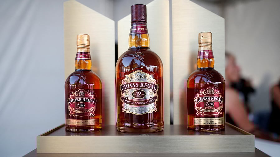 <div class="paragraphs"><p>representative image of bottles of Chivas Regal blended Scotch whisky.</p></div>