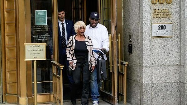 <div class="paragraphs"><p>Janice Combs, mother of Sean 'Diddy' Combs, exits the federal court for Sean "Diddy" Combs sex trafficking and racketeering conspiracy trial at US court in Manhattan</p></div>