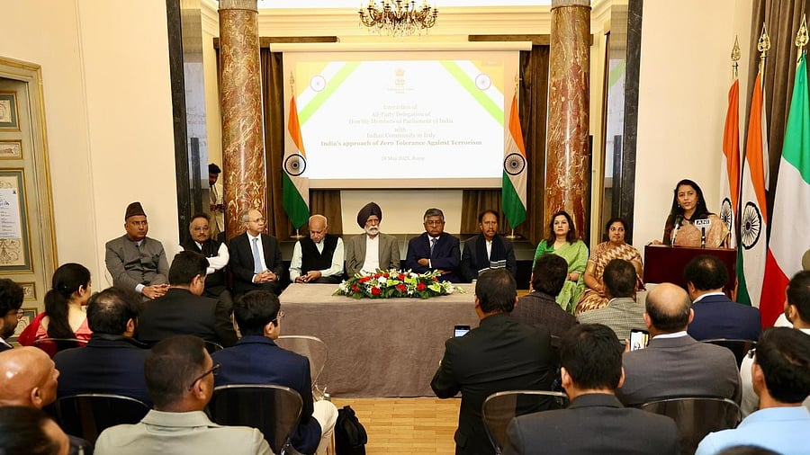 <div class="paragraphs"><p>The delegation also interacted with a cross-section of the Indian community here and shared the national resolve to "counter-terrorism and take firm actions against cross-border terrorism," the embassy said.</p></div>