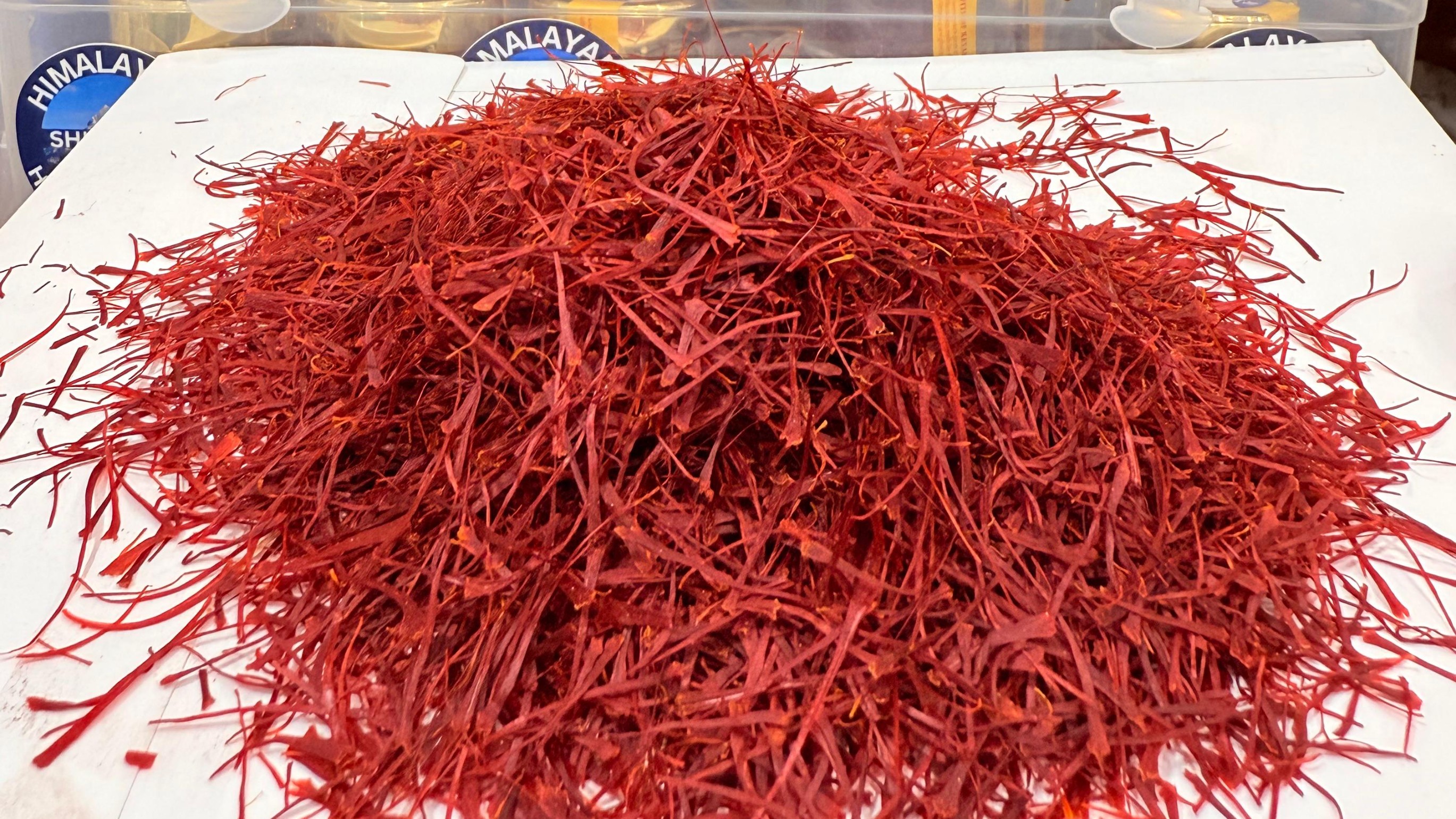 Saffron prices have now dropped from Rs 450/gm to Rs 300-350/gm.