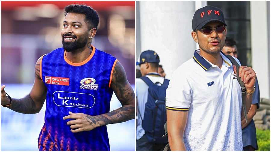 <div class="paragraphs"><p>Mumbai Indians' skipper Hardik Pandya and Gujarat Titans's captain Shubhman Gill.</p></div>