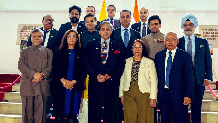<div class="paragraphs"><p>In Colombia, Congress MP Shashi Tharoor, leading the all-party delegation to the South American country, confirmed Bogota's withdrawal of the controversial statement after meeting Vice Foreign Minister Rosa Yolanda Villavicencio and her senior colleagues.</p></div>