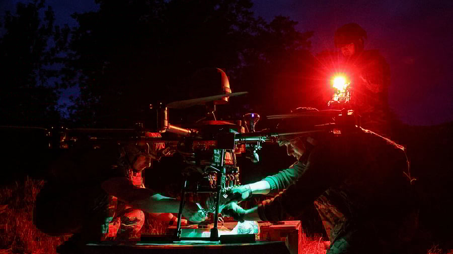 <div class="paragraphs"><p>Russia has recently stepped up the amount of drones it launches at Ukraine in its regular nightly barrages.</p></div>