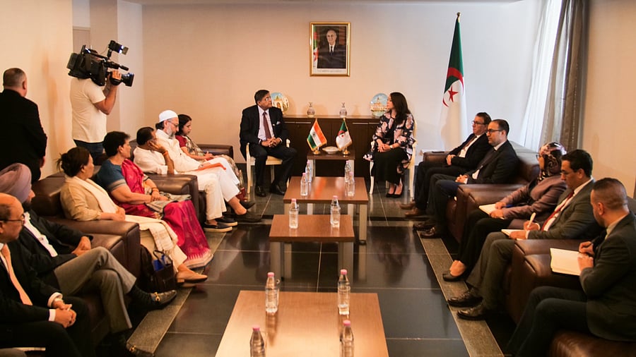 <div class="paragraphs"><p>Terrorism is a global menace to be addressed by humanity in unison was the all-party delegation's message as it concluded its visit to Algeria on Sunday.</p></div>