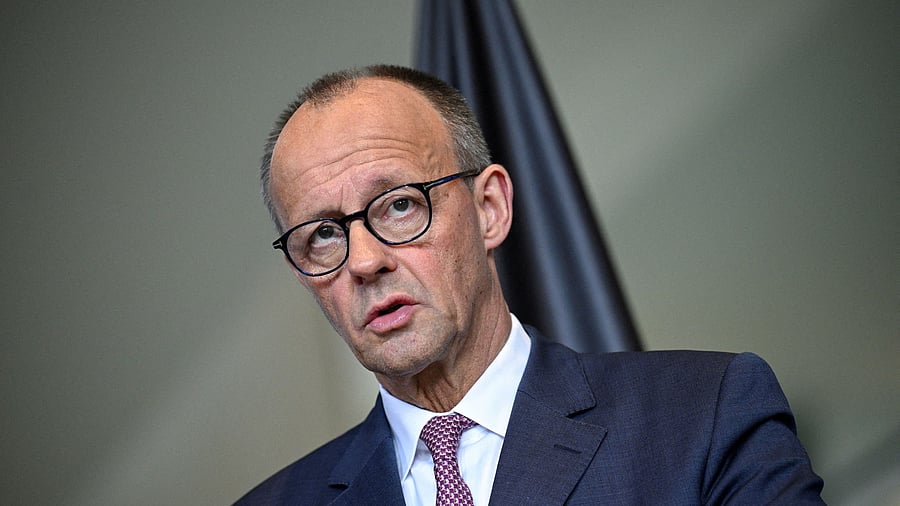 <div class="paragraphs"><p>German Chancellor Friedrich Merz speaks </p></div>