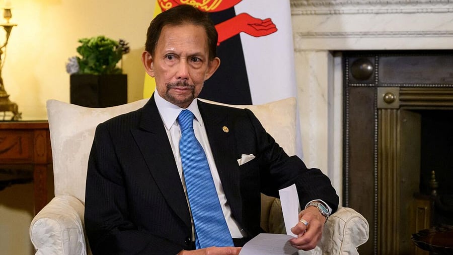 <div class="paragraphs"><p>FILE PHOTO: The Sultan of Brunei Hassanal Bolkiah meets with Britain's Prime Minister Keir Starmer (not pictured) during a meeting in 10 Downing Street on December 19, 2024 in London, England.</p></div>