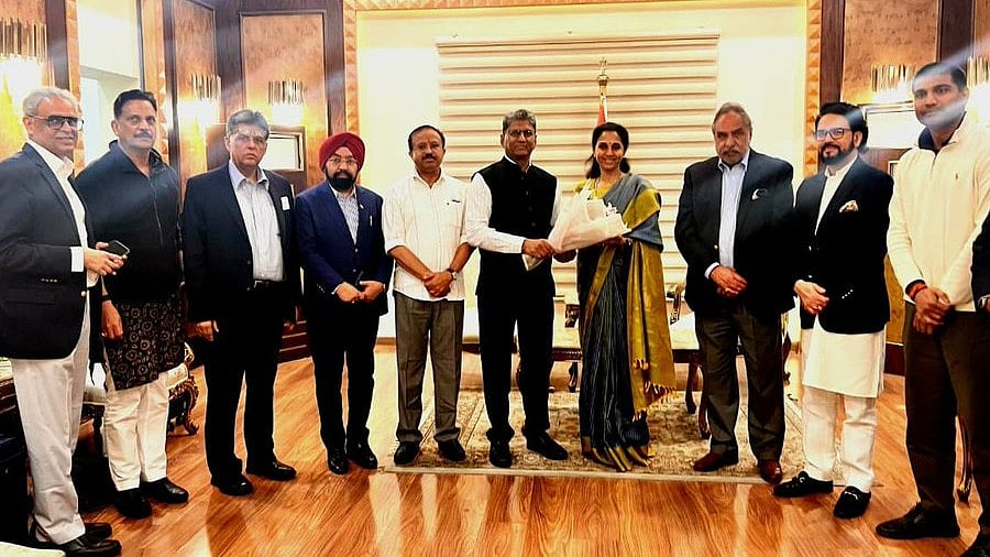 <div class="paragraphs"><p>All-party delegation led by NCP MP Supriya Sule in Egypt.</p></div>