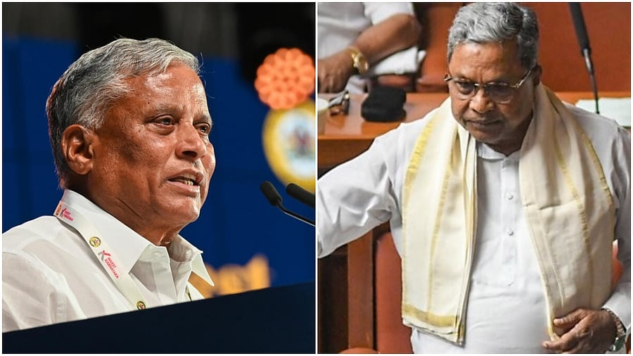 <div class="paragraphs"><p>V Somanna(L) and Karnataka Chief Minister Siddaramaiah</p></div>