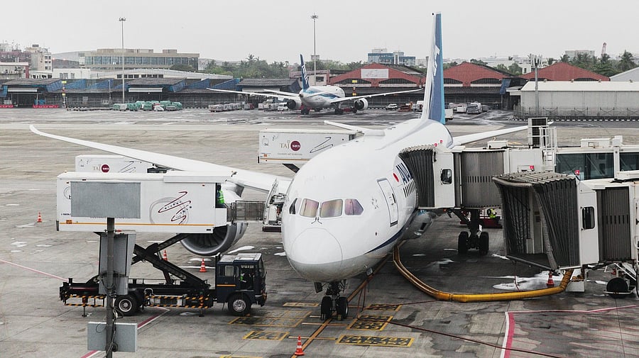 <div class="paragraphs"><p>A plane being refuelled at an airport. (Representative image)</p></div>