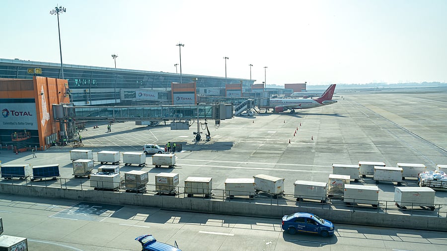 <div class="paragraphs"><p>Adani, if it wins the bids for Mumbai and Ahmedabad, will be the third ground handler at these facilities.</p></div>