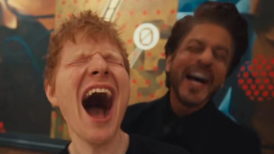 <div class="paragraphs"><p>Screengrab from a video Ed Sheeran shared.</p></div>