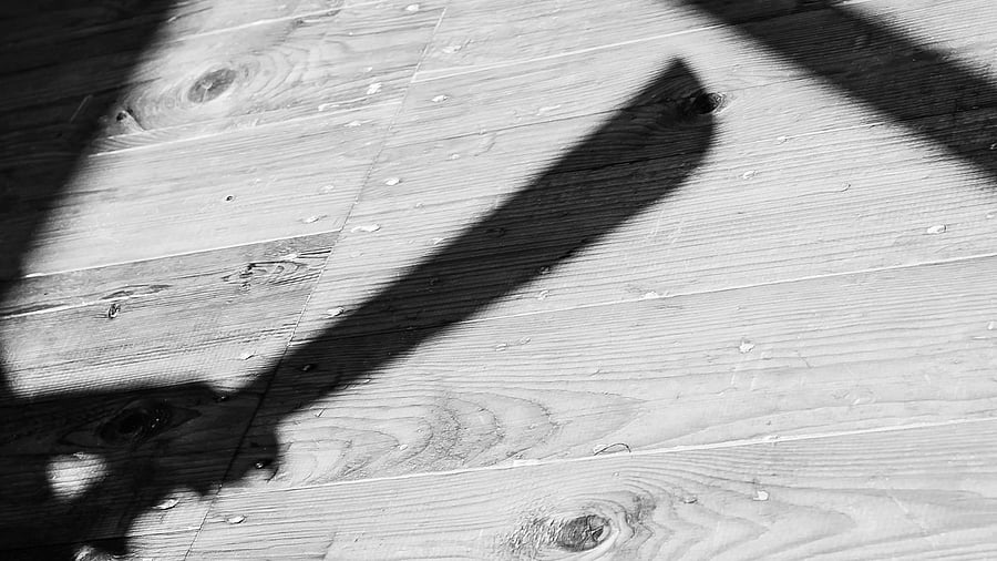<div class="paragraphs"><p>Image showing the shadow of a machete. For representational purposes.</p></div>