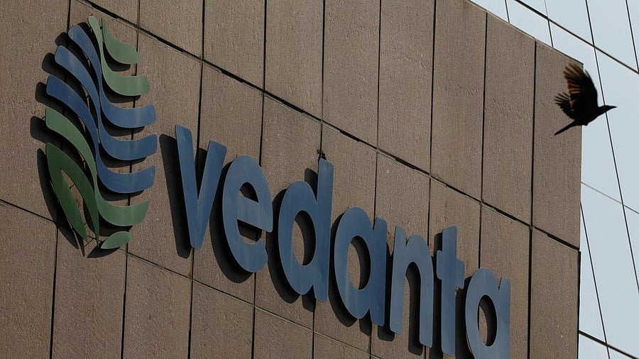 <div class="paragraphs"><p>The logo of Vedanta. </p></div>