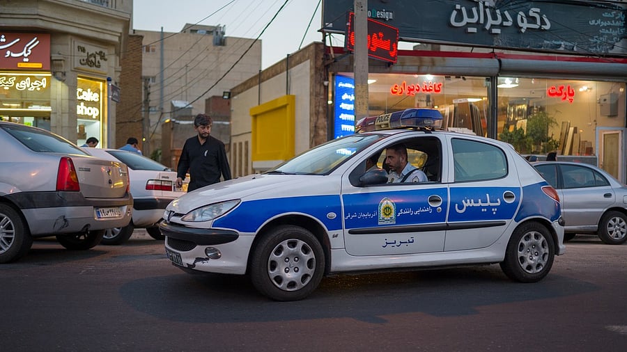 <div class="paragraphs"><p>Iranian Police car (For representational purpose)</p></div>