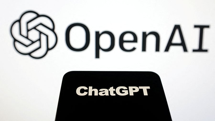 <div class="paragraphs"><p>FILE PHOTO: OpenAI and ChatGPT logos are seen in an illustration.</p></div>