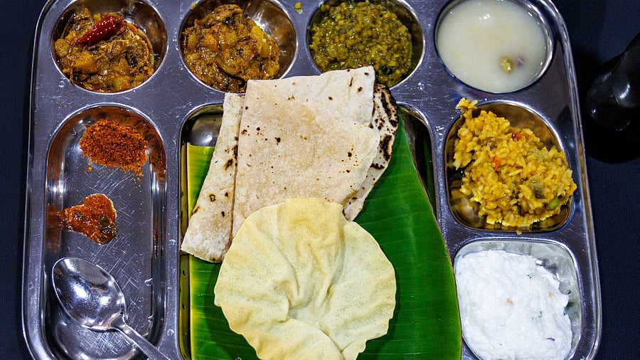 <div class="paragraphs"><p>Representative image showing a home-cooked meal on a thali</p></div>