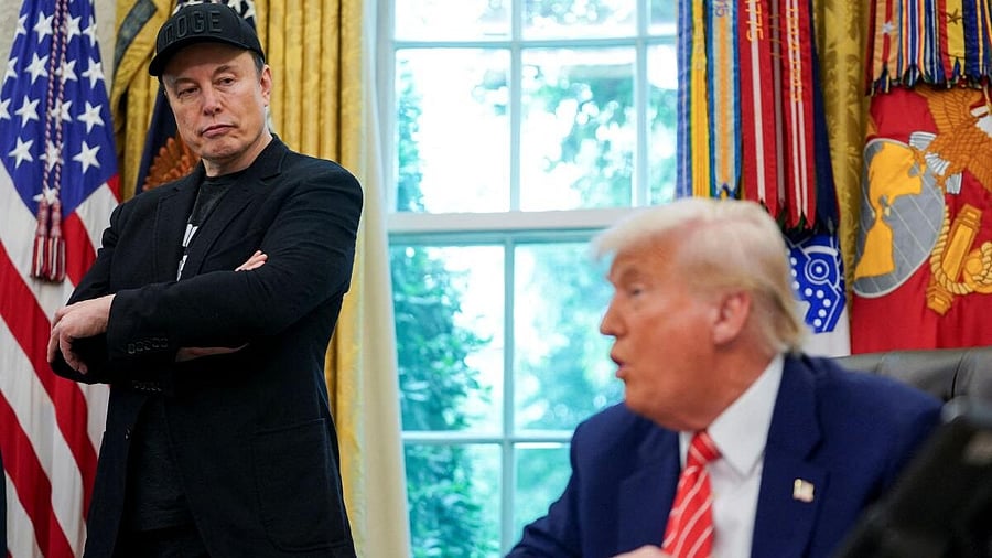 <div class="paragraphs"><p>US President Donald Trump and Elon Musk</p></div>