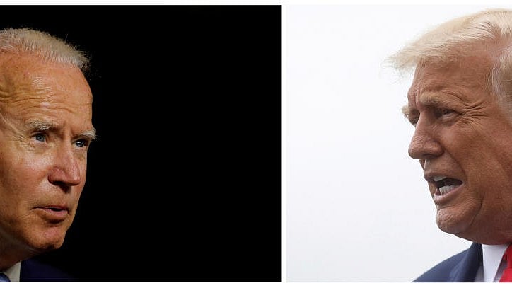 <div class="paragraphs"><p>Joe Biden (L); Donald Trump</p></div>