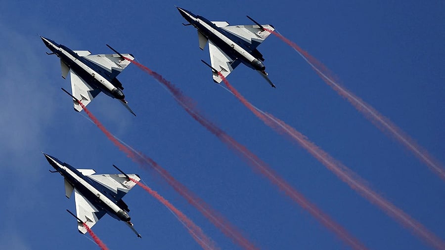 <div class="paragraphs"><p>China's J-10 fighter jets</p></div>