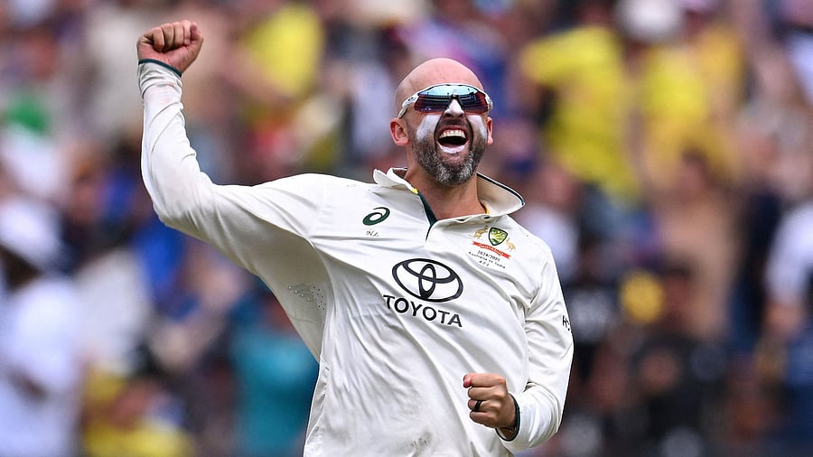 <div class="paragraphs"><p> Nathan Lyon of Australia </p></div>