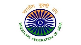 <div class="paragraphs"><p>The logo of Wrestling Federation of India (WFI).</p></div>