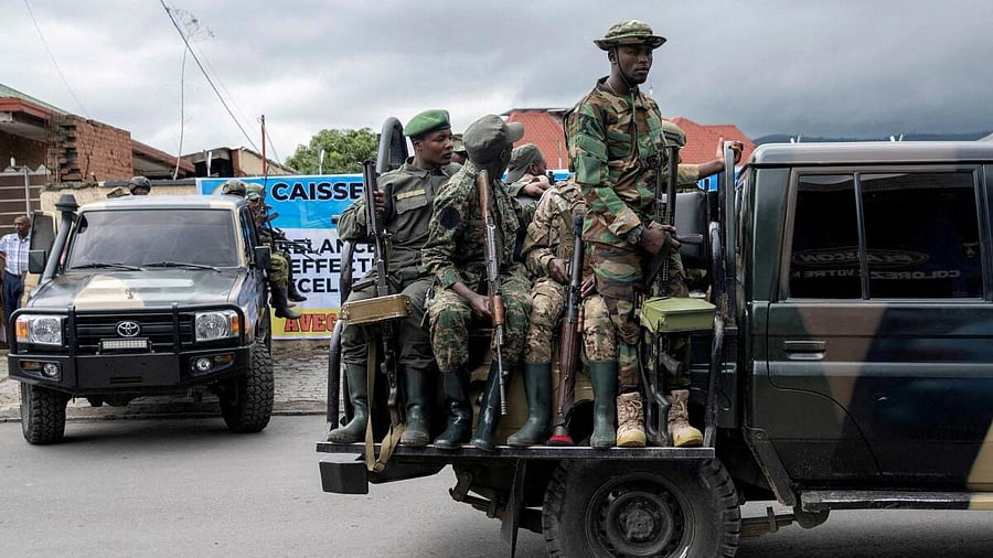 <div class="paragraphs"><p>Members of the M23 rebel group.</p></div>