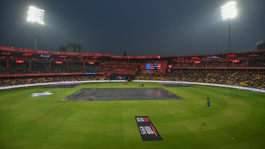 <div class="paragraphs"><p>Chinnaswamy Stadium. </p></div>