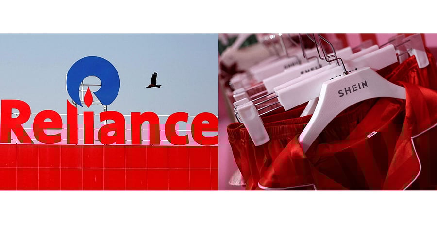 <div class="paragraphs"><p>Reliance and Shein logos</p></div>