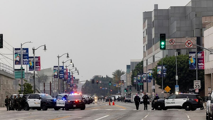 <div class="paragraphs"><p>California National Guard deployed as a response to protests in Los Angeles</p></div>