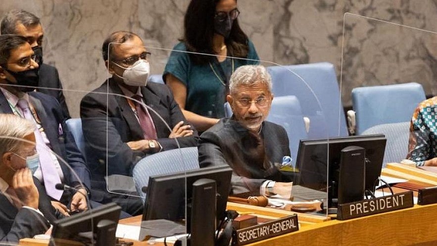 <div class="paragraphs"><p>External Affairs Minister S Jaishankar at an UNSC meeting. (Representative image)</p></div>