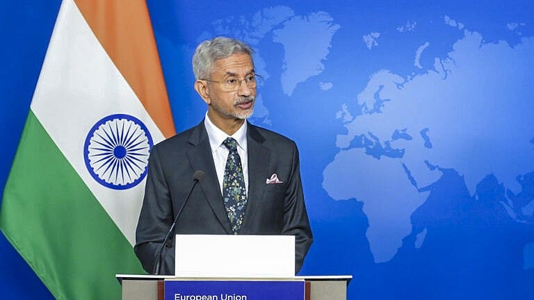 <div class="paragraphs"><p>External Affairs Minister S Jaishankar during the 1st India - European Union Strategic Dialogue, in Brussels</p></div>