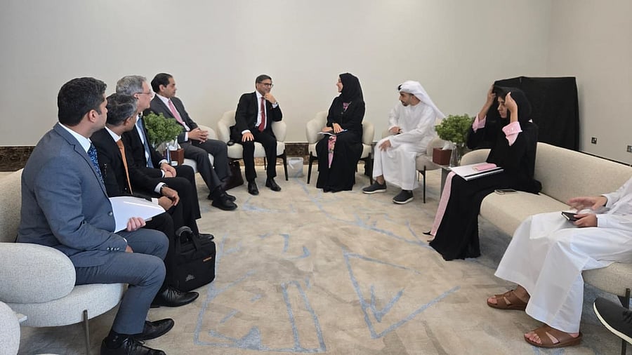 <div class="paragraphs"><p>Foreign Secretary&nbsp;Vikram Misri meets UAE MoS for International Cooperation, HE Reem Al Hashimy </p></div>