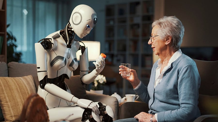 <div class="paragraphs"><p>Image showing a robotic therapist. For representational purposes.</p></div>