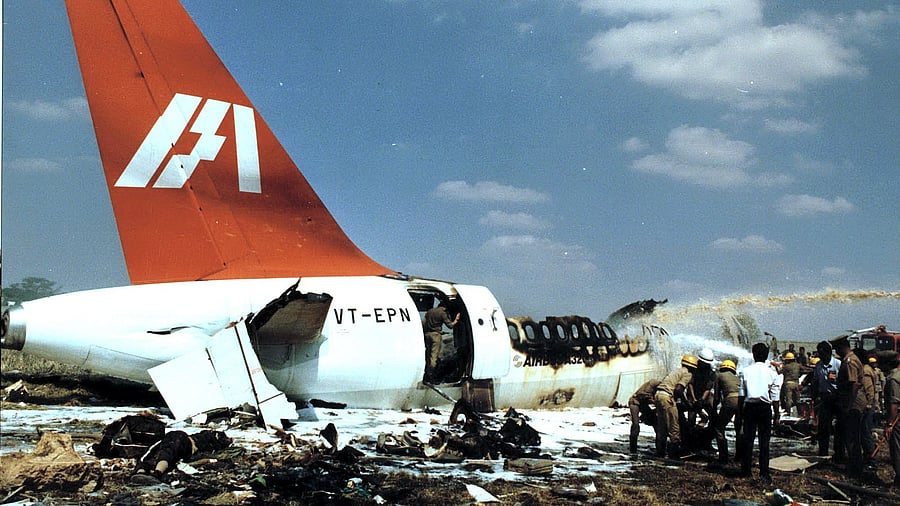 <div class="paragraphs"><p>On February 14, 1990, an Indian Airlines flight from Bombay crashed near the HAL Airport while landing, killing 92 of the 146 people on board. </p></div>