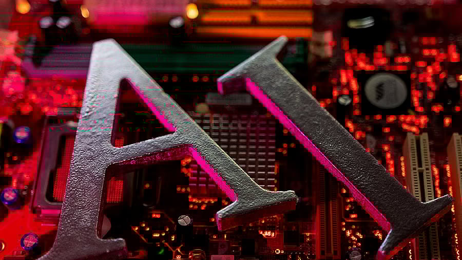 <div class="paragraphs"><p>AI (Artificial Intelligence) letters are placed on computer motherboard in this illustration.</p></div>