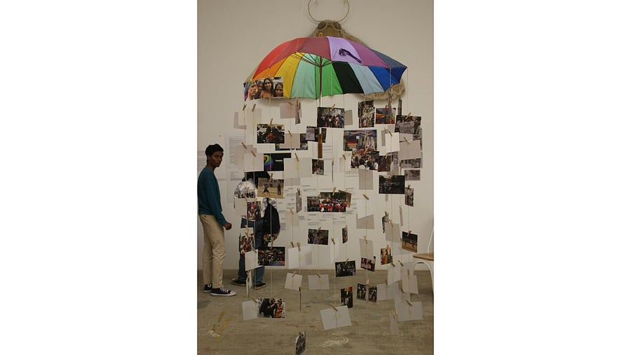 <div class="paragraphs"><p>A photo installation at an earlier edition of&nbsp;Preetiya Habba.</p></div>