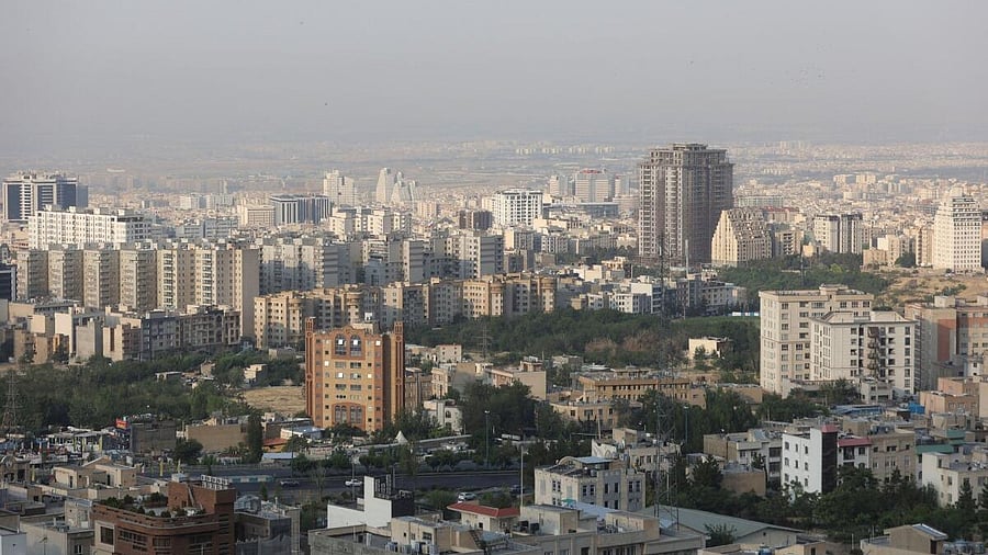 <div class="paragraphs"><p>Aftermath of Israeli strikes, in Tehran</p></div>