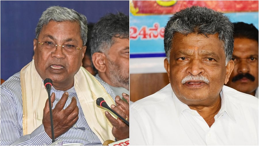 <div class="paragraphs"><p>Federation of Karnataka Depressed Communities chief convener K M Ramachandrappa(R)&nbsp;accused the Congress of taking their votes and now cheating them.</p></div>