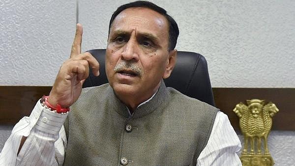<div class="paragraphs"><p>Former Gujarat Chief Minister Vijay Rupani during an interview with PTI in Gandhinagar.</p></div>