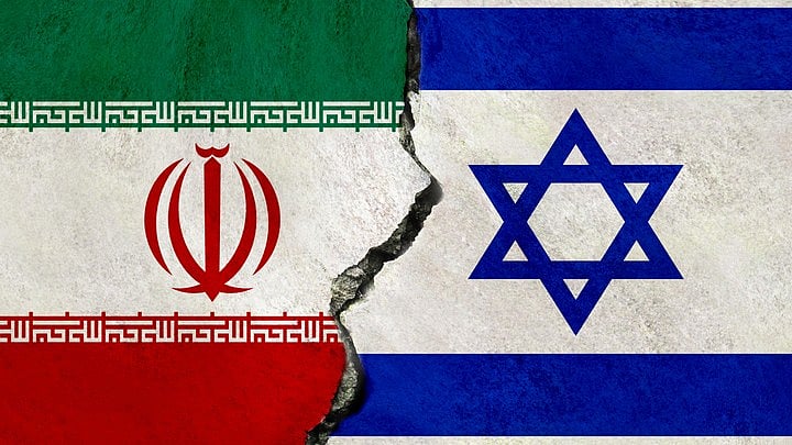 <div class="paragraphs"><p>Representative image of Israeli and Iranian flags.</p></div>