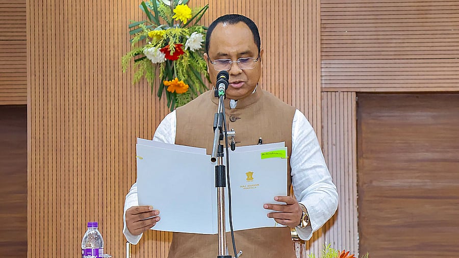 <div class="paragraphs"><p>TIPRA Motha Party MLA Animesh Debbarma.</p></div>