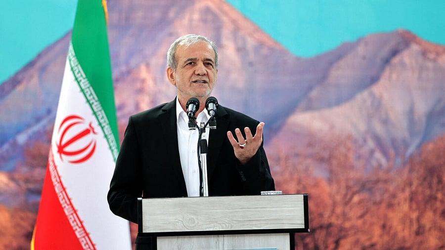 <div class="paragraphs"><p>Iranian President Masoud Pezeshkian </p></div>