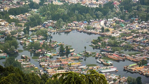 <div class="paragraphs"><p>An aerial view of rows of empty houseboats in Dal Lake, as tourism takes a hit following the Pahalgam terror attack that claimed 26 lives and left several injured, in Srinagar.</p></div>