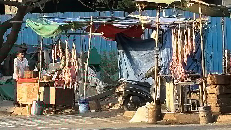 <div class="paragraphs"><p>Illegal slaughter shops within three km radius from the Navi Mumbai International Airport (NMIA)</p></div>