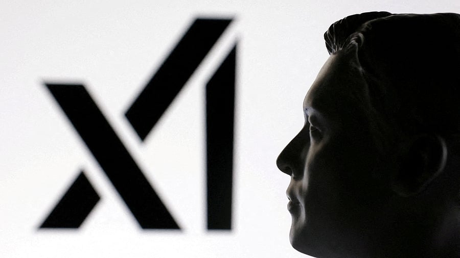 <div class="paragraphs"><p>A 3D-printed miniature model of Elon Musk and the xAI logo are seen in this illustration.</p></div>