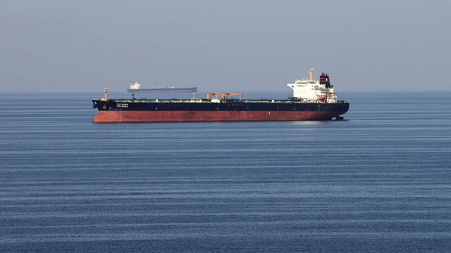 <div class="paragraphs"><p>Oil tankers pass through the Strait of Hormuz.&nbsp;</p></div>